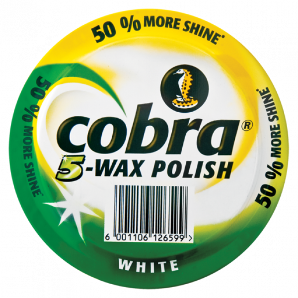 Cobra 5 Wax Polish White 350ML