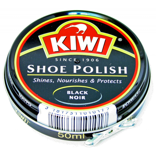 Kiwi Shoe Polish Black 50ML