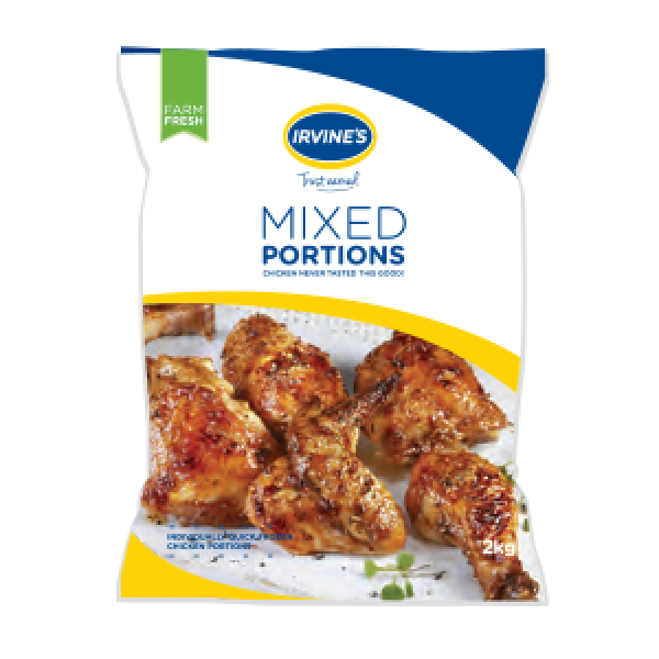 Irvines Chicken Mixed Portions 2KG