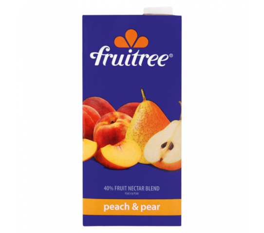 Fruitree Juice Peach Pear 1L
