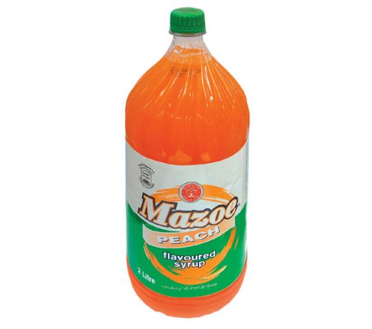 Mazoe Peach Syrup Original 2L