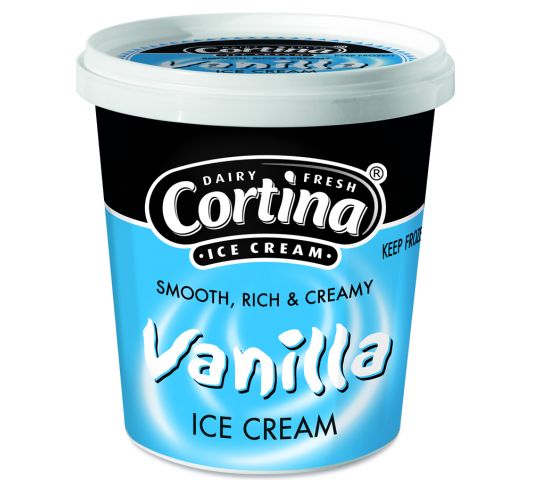 Cortina Ice Cream Vanilla 1LTR