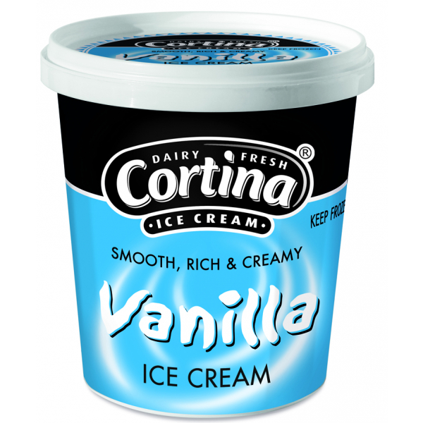 Cortina Ice Cream Vanilla 1LTR