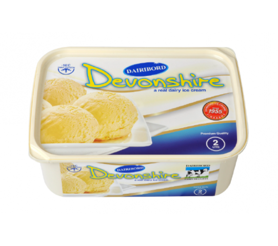 Dairibord Ice Cream Devonshire 2L