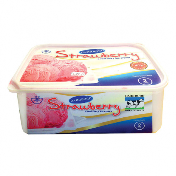 Dairibord Ice Cream Strawberry 2L