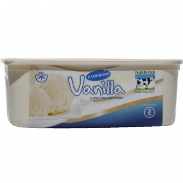 Dairibord Ice Cream Vanilla 2L