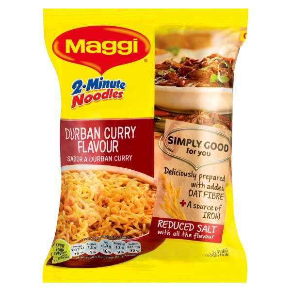 Maggi 2.Minute Noodles Durban Curry 73G