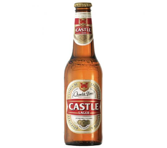 Castle Lager Beer Bottle Nrb 340ML