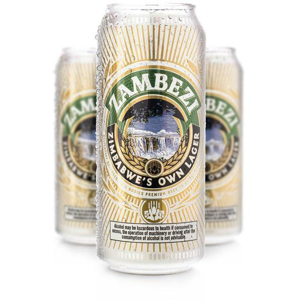 Zambezi Lager Can 440ML