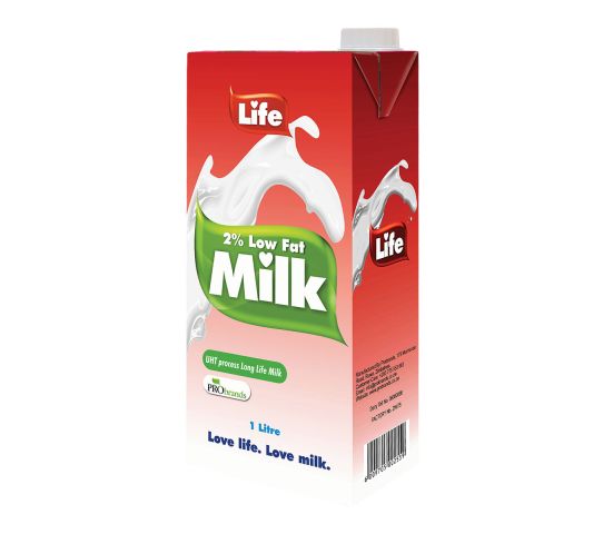 Life Uht Milk Lowfat 2P 1LT
