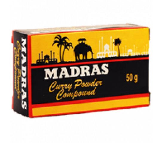 Madras Curry Powder Hot 50G