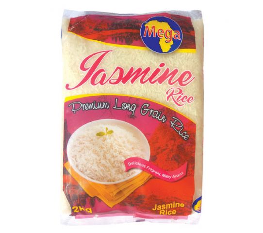 Mega Premium Long Grain Jasmine Rice 2KG