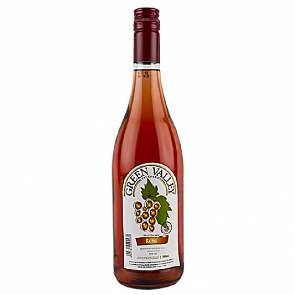 Green Valley Semi Sweet Rose 750ML