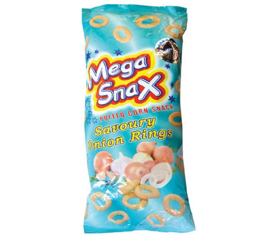Mega Snax Savoury Onion Rings 100G