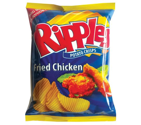 Ripples Potato Crisp Fried Chicken 105G