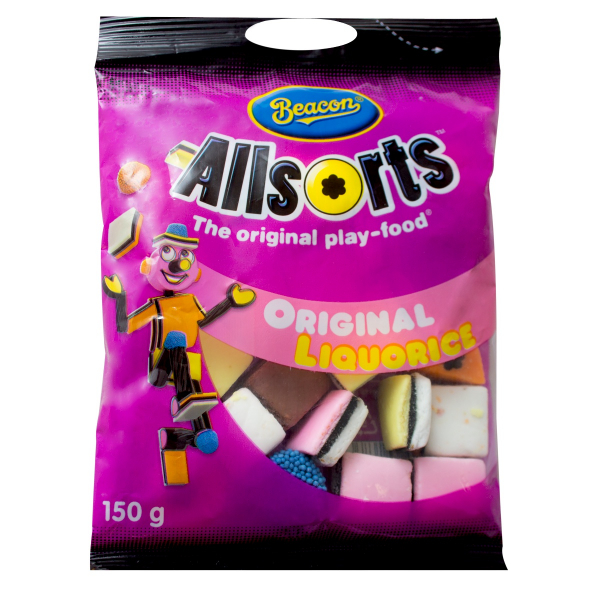 Beacon All Sorts Mini Original Liquorice 75G