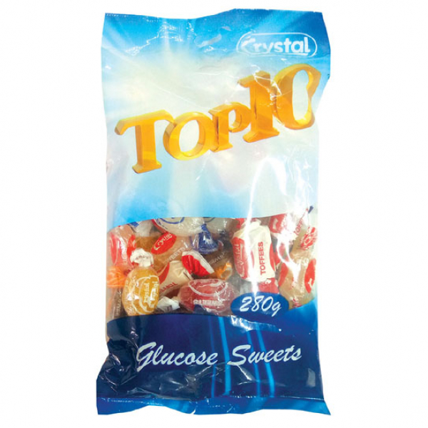 Crystal Top Ten Sweets 280G