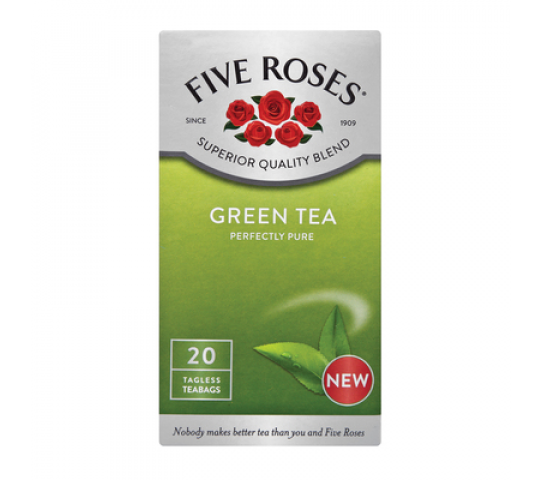 Five Roses Green Tea Perfectly Pure 20S