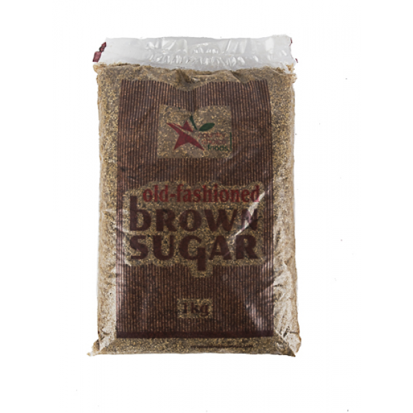 Gold Star Old Fashioned Sugar Brown 1KG