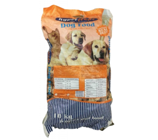 Hyper Feeds Dog Food Beef 10KG