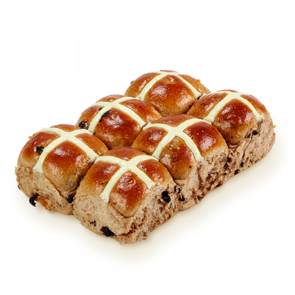 Proton Hot Cross Buns 4pack