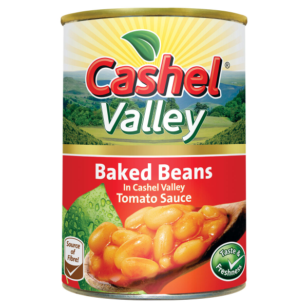 Cashel Valley Baked Beans In Tomato Sauce 410G