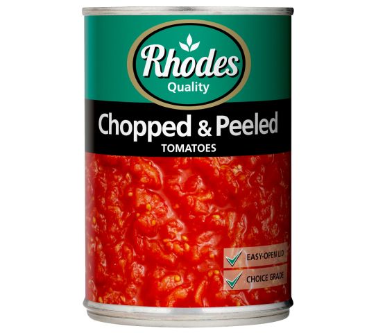 Rhodes Chopped Peeled Tomatoes 410G