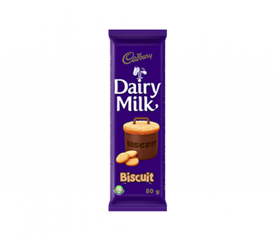 Cadbury Dairy Milk Biscuit Chocolate 80G