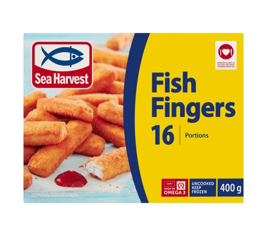 Sea Harvest Fish Fingers 400G