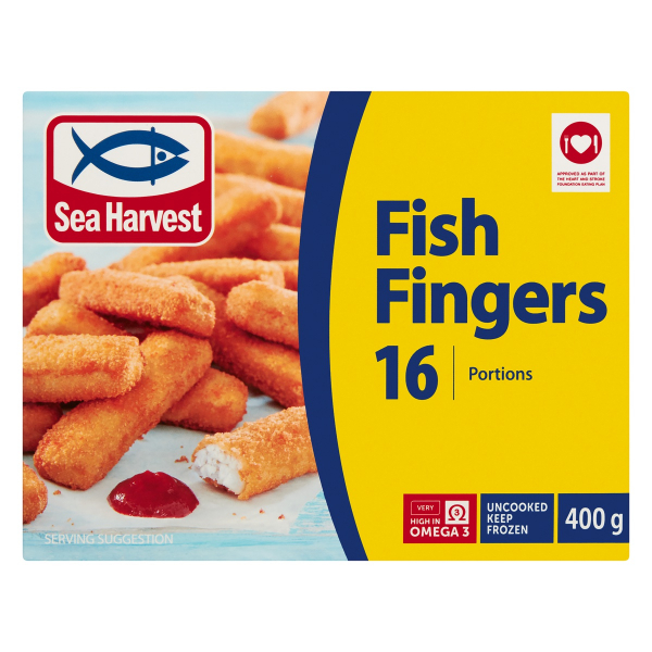 Sea Harvest Fish Fingers 400G