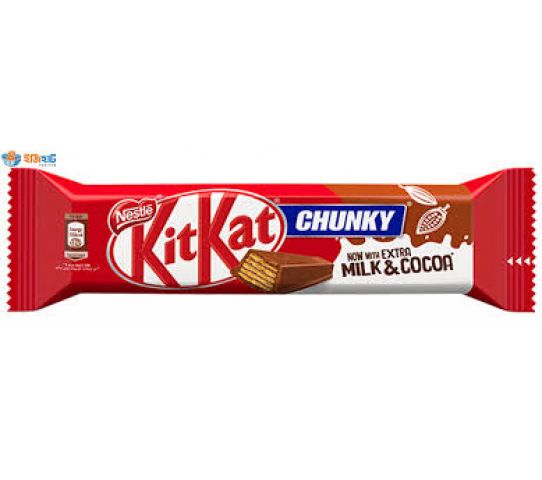 Nestle Kitkat Chunky Milk & Cocoa Chocolate 40G