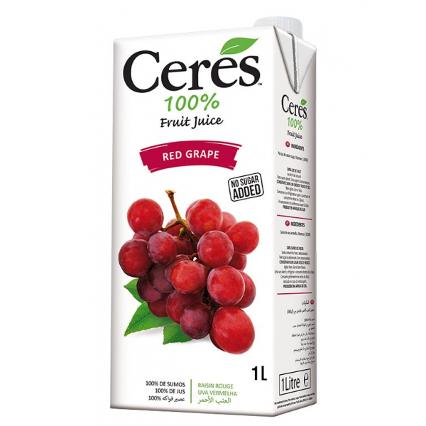 Ceres Fruit Juice Red Grape 1L