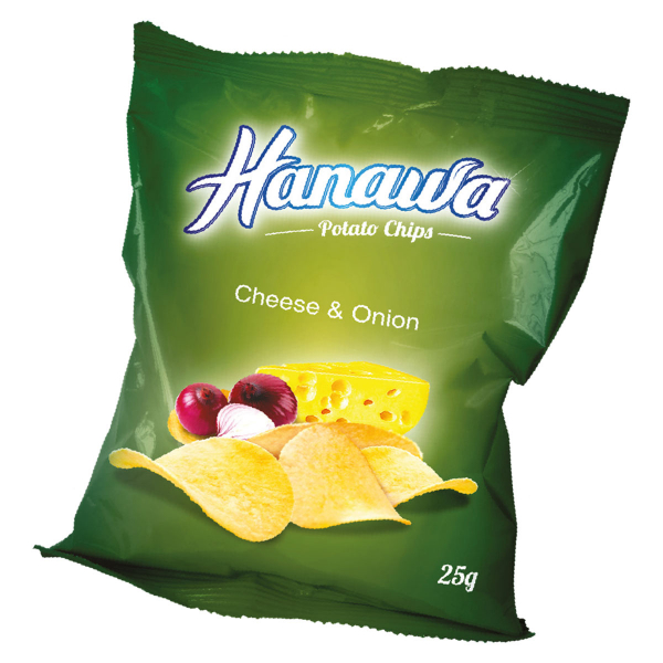 Hanawa Potato Chips Cheese & Onion 100G