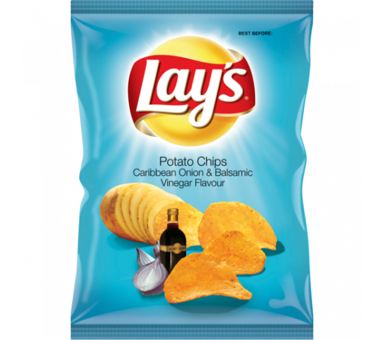 Lays Potato Chips Caribbean Onion & Balsamic Vinegar 105G