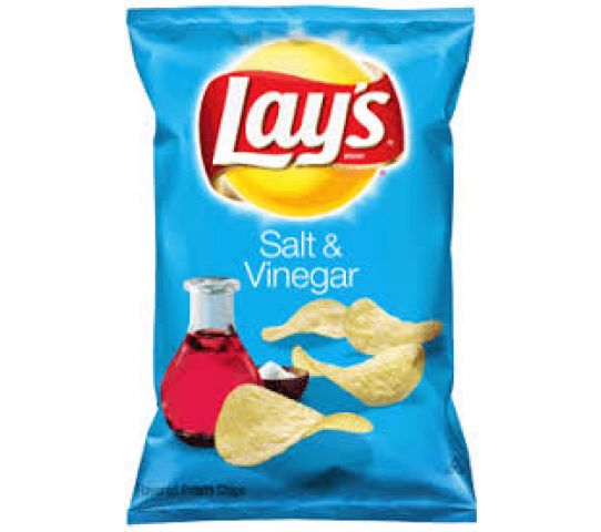 Lays Potato Chips Salt & Vinegar 105G