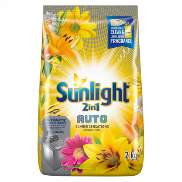 Sunlight Washing Powder 2 In 1 Auto Summer 2KG