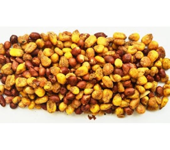 Ashy Chilli Corn & Nuts 70G