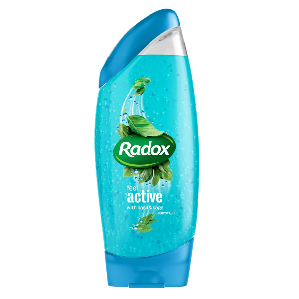 Radox Feel Active Body Wash Basil & Sage 250ML