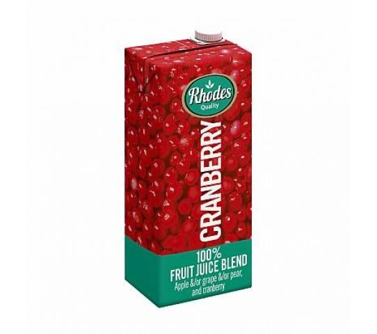 Rhodes Fruit Juice Cranberry 1L