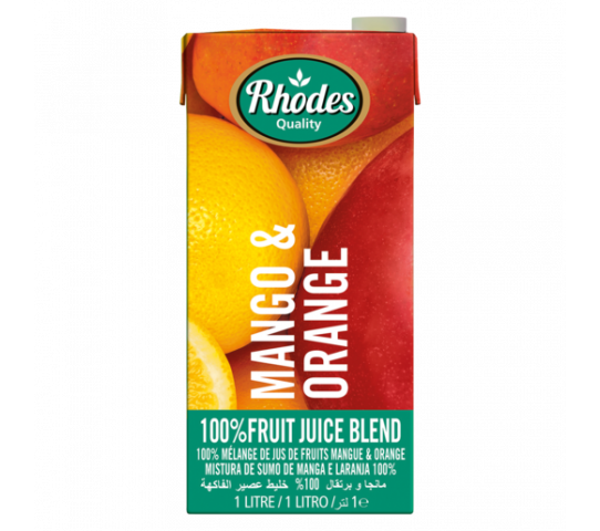 Rhodes Fruit Juice Mango & Orange 1L