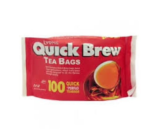 Lyons Quick Brew Tea Bags 100S Pouch 250G