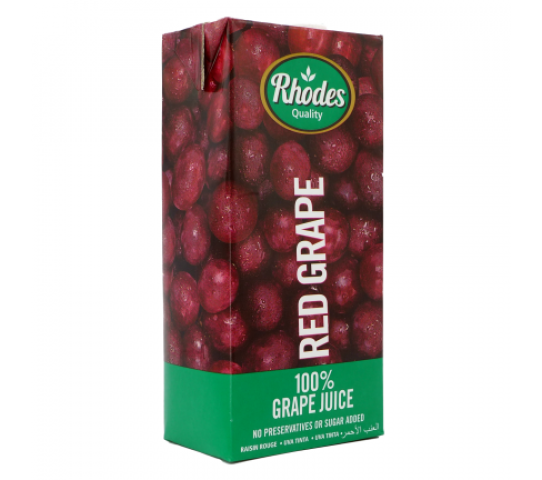 Rhodes Fruit Juice Red Grape 1L