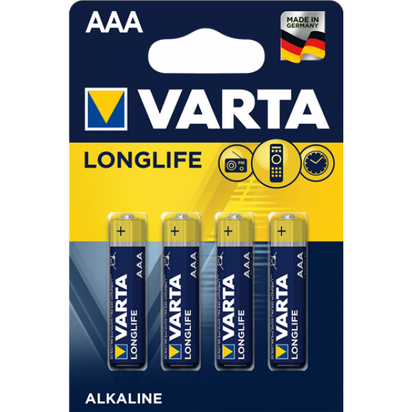 Varta Longlife AAA Blister 4PK