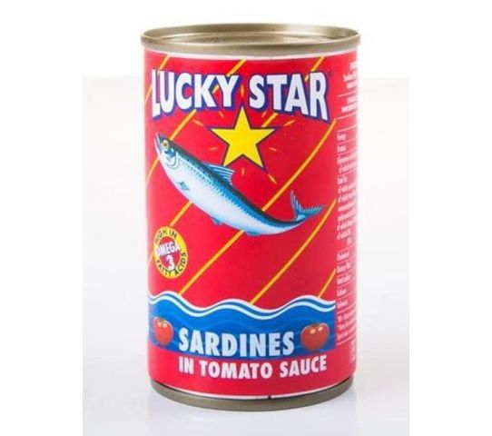 Lucky Star Sardines In Tomatoe Sauce 155G
