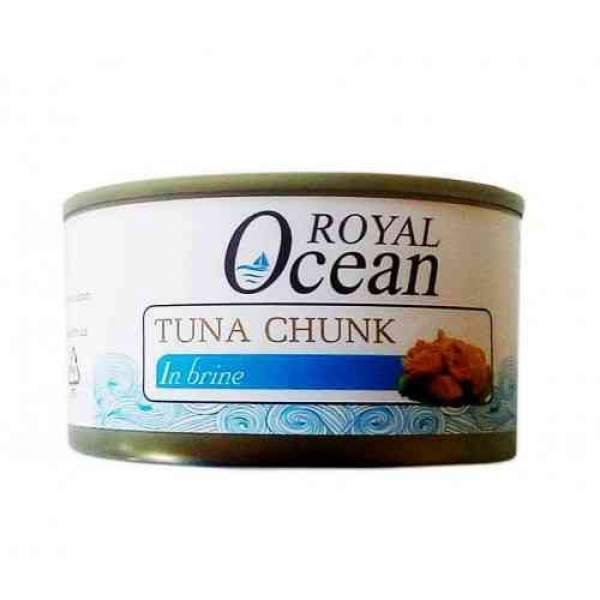 Royal Ocean Tuna Chunk In Brine 170G