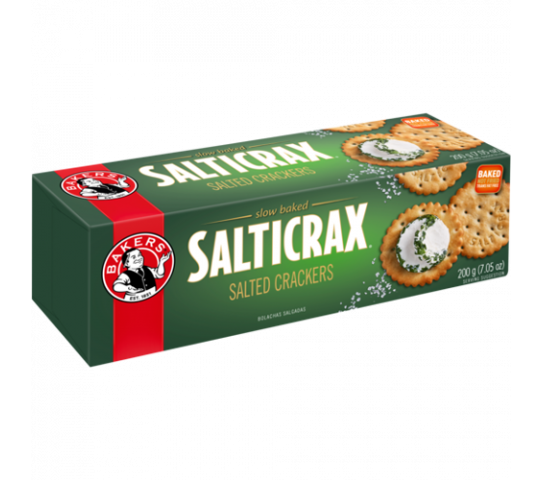Bakers Salticrax Original Salted 200G
