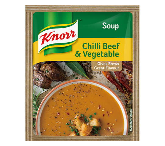 Knorr Chilli Beef Vegetable Soup 60G
