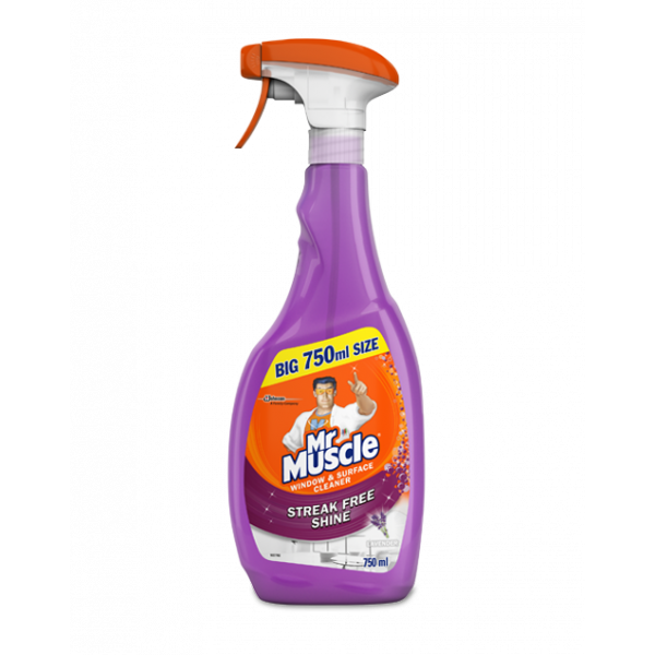 Mr Muscle Wind Surf Cleaner Glade Lavender 750Ml