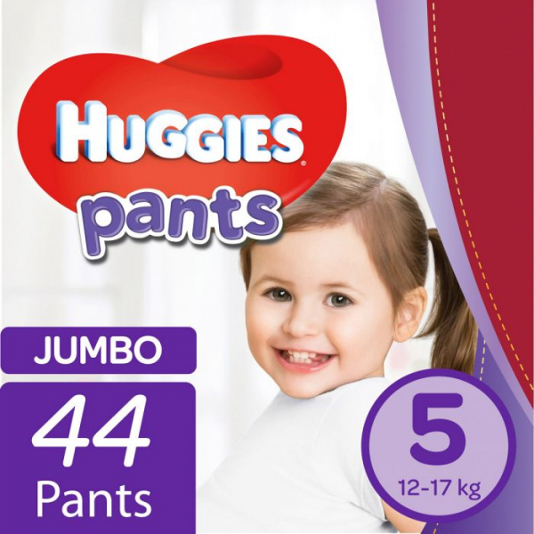 Huggies Pants Jumbo 12 17Kg 44S