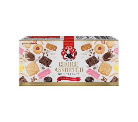 Bakers Choice Assorted Biscuits 200G
